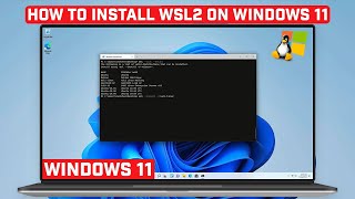 How to Install WSL2 on Windows 11 Windows Subsystem for Linux [upl. by Ahsinrev]