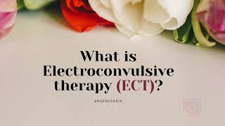 Electroconvulsive Therapy ECT  NCLEX Key points [upl. by Heron]