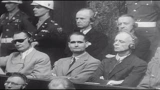 Front Row Seat at the Nuremberg Trials November 1945 [upl. by Suh524]