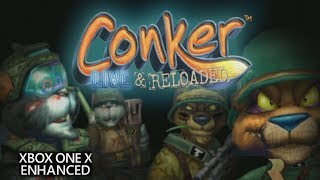 Conker Live amp Reloaded  Xbox One X Enhanced 4k Multiplayer Gameplay 1 2160p [upl. by Suzi]