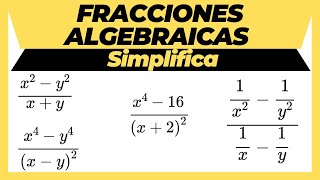 Simplificar fracciones algebraicas begoprofe [upl. by Neehs]