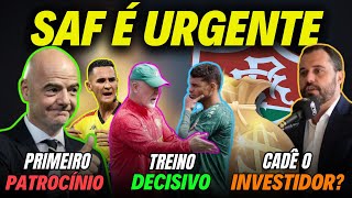 🚨CHEGADA DE INVESTIDOR NO FLU TEM QUE SER PRIORIDADE THIAGO JOGA FIFA FECHA ACORDO QUEM APITA [upl. by Aerdnaz]