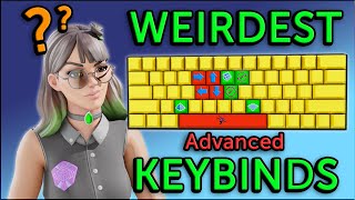 Weirdest Advanced Keybinds Fortnite 🦊 Keyboard amp Mouse PC  Pro Fortnite Tips amp Tricks [upl. by Tunnell]