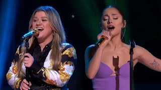 Ariana Grande and Kelly Clarkson SING Britney Spears Celine Dion and More Pop Classics [upl. by Hartmann748]