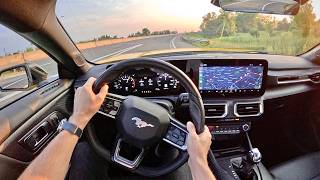 2024 Ford Mustang Ecoboost Premium  POV First Driving Impressions [upl. by Aserej159]