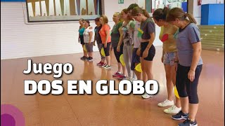 𝐃𝐎𝐒 𝐄𝐍 𝐆𝐋𝐎𝐁𝐎 🎈 Juego divertido Dinámica de Grupo para niños adolescentes y jóvenes [upl. by Gorey]