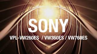 Sony VPL VW260 ES VPL VW360 ES VPL VW760ES Laser 4K Beamer [upl. by Fons]