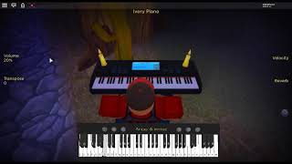 Luminous Sword  Sword Art Online by Yuki Kajiura on a ROBLOX piano [upl. by Notyal408]