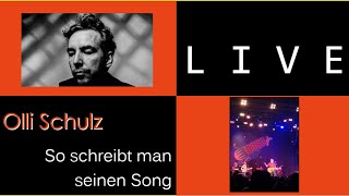 Olli Schulz  so schreibt man seinen Song live in München Muffathalle 20231120 [upl. by Secor]