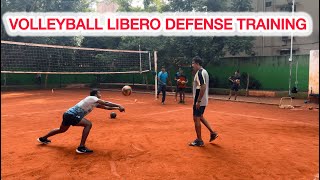 Libero Defense Movement Practice in Volleyball 2024 Tamil Video [upl. by Rori]