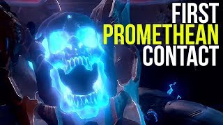 Halo 5 Guardians  Captured Promethean Knight [upl. by Tierney]