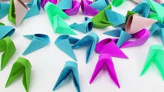 How to Make 3D Origami Pieces Full HD [upl. by Abram]