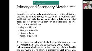 Metabolic pathways Unit  1 Primary and secondary metabolites  metabolic pathways unit  1 [upl. by Eitnom857]