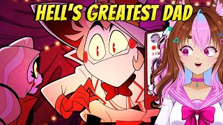 Hells Greatest Dad  Hazbin Hotel  Reaction  Lucifer Alastor Duet [upl. by Alis]