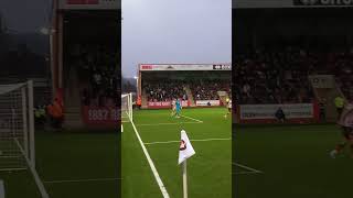 Cheltenham Town Fans Against Bromley 9th November 2024 Ctfc Efl [upl. by Reinertson]