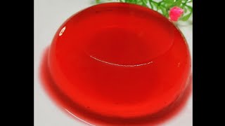 Easy home made jelly 😋😋😋without agar agar china grass [upl. by Beverle]