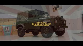 EX MOD Wolf Ceremonial Land Rover Defender Queens 90th Birthday [upl. by Nonek]