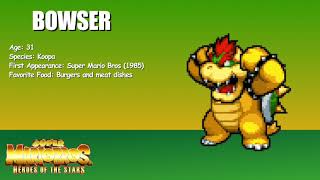 SMBHOTS Bowser Custom Voice Clips [upl. by Hnahym]