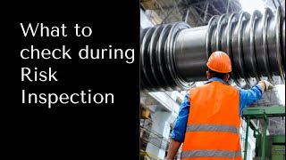 What to check during Risk Inspection [upl. by Ahseinar]