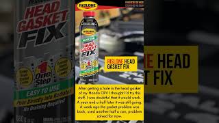 Customer Review  RISLONE Block Seal Permanent Head Gasket Fix [upl. by Faso]