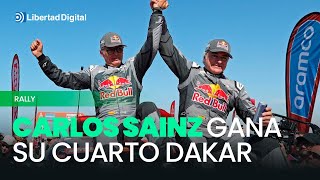 Carlos Sainz gana su cuarto Dakar [upl. by Donavon]