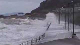 Storm Waves Colwyn Bay [upl. by Henryetta]