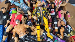 MASSIVE BOX FULL OF WWE ACTION FIGURES [upl. by Girard]