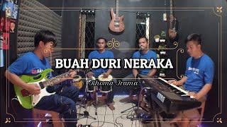 BUAH DURI NERAKA KARAOKE NADA COWOK Rhoma Irama [upl. by Silvan]