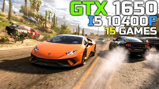 GTX 1650  I5 10400f  Test In 15 Games [upl. by Renat]