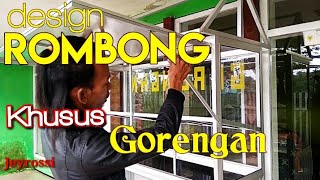 DESAIN ROMBONG KHUSUS GORENGANINOVASI SEDERHANA [upl. by Hermia655]