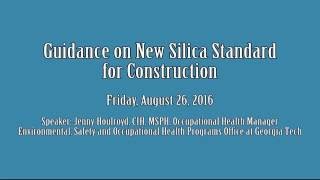 Guidance on New Silica Standard for Construction [upl. by Magas]