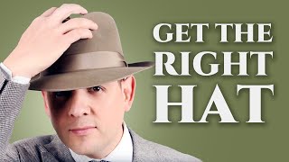 How to Get The Right Hat for Your Face Shape amp Body Type  Fedora Panama Hats amp Felt Hats For Men [upl. by Morgana]