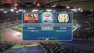 Stagione 20122013  Roma vs Inter 11 Highlights [upl. by Pontus49]