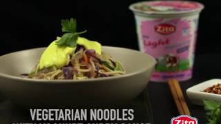 ZITA Cooks Companion 103  Vegetarian noodles with curry and yoghurt [upl. by Helga]