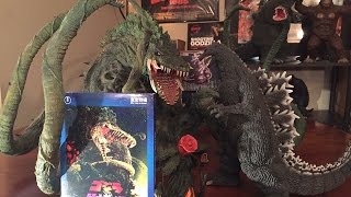 XPlus Godzilla 89 amp Biollante 25cm Ric Boy Set Review [upl. by Ltney113]