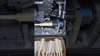 Brush Making MachinesHead comb brush tufting machinehair planting machine [upl. by Redle654]