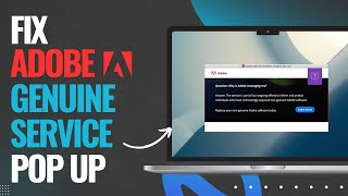 How to Fix Adobe Genuine Service Alert on Mac  2024 [upl. by Darraj873]