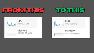 How to Fix 100 CPU Usage Windows 1011  Boost FPS [upl. by Hanonew]