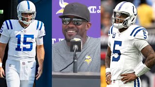 BREAKING Colts Bench QB Anthony Richardson for Veteran Joe Flacco vs Vikings on SNF [upl. by Leelaj672]