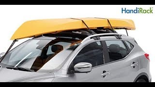 HandiRack Universal Inflatable roof rack bars Review [upl. by Enimassej]