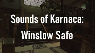 Sounds of Karnaca Winslow Safe  Dishonored 2 Ambience 1 hour [upl. by Elik]