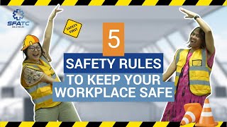 5 Safety Rules to Keep Your Workplace Safe [upl. by Eleumas]