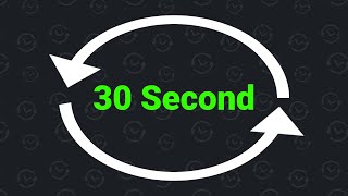 30 Second Interval Timer [upl. by Eissirk]