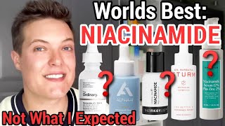 OFFICIAL  Worlds Best Niacinamide Serum The Ordinary VS The Rest [upl. by Ecnahoy161]