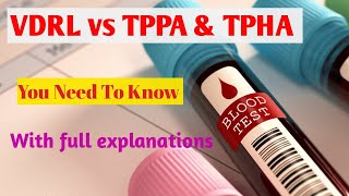 VDRL Test Vs TPPA amp TPHA in EnglishDifference between VDRL and TPPA and TPHASTAR LABORATORY [upl. by Enitsud152]