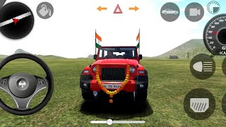 Dollar Song 😲 l Modified Mahindra Red Thar l Indian Car Simulator 3D ll Play for Part  2 [upl. by Ise]