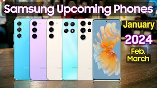 Samsung Upcoming Smartphones in January 2024 🔥🔥 [upl. by Nuahs]