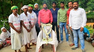 Bengali famous katla fish recipe  Katla curry cooking for village poor people  Helping kitchen [upl. by Enid]