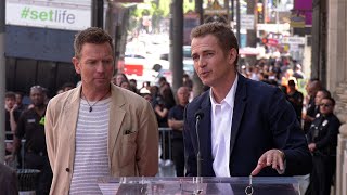 Hayden Christensen speech at Ewan McGregors Hollywood Walk of Fame star ceremony [upl. by Seagrave171]