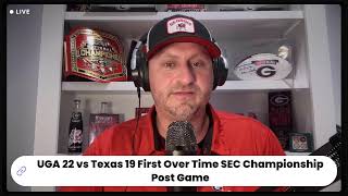 UGA Beats Texas AGAIN in First Over Time Ever in the SEC Championship Game [upl. by Notserp]